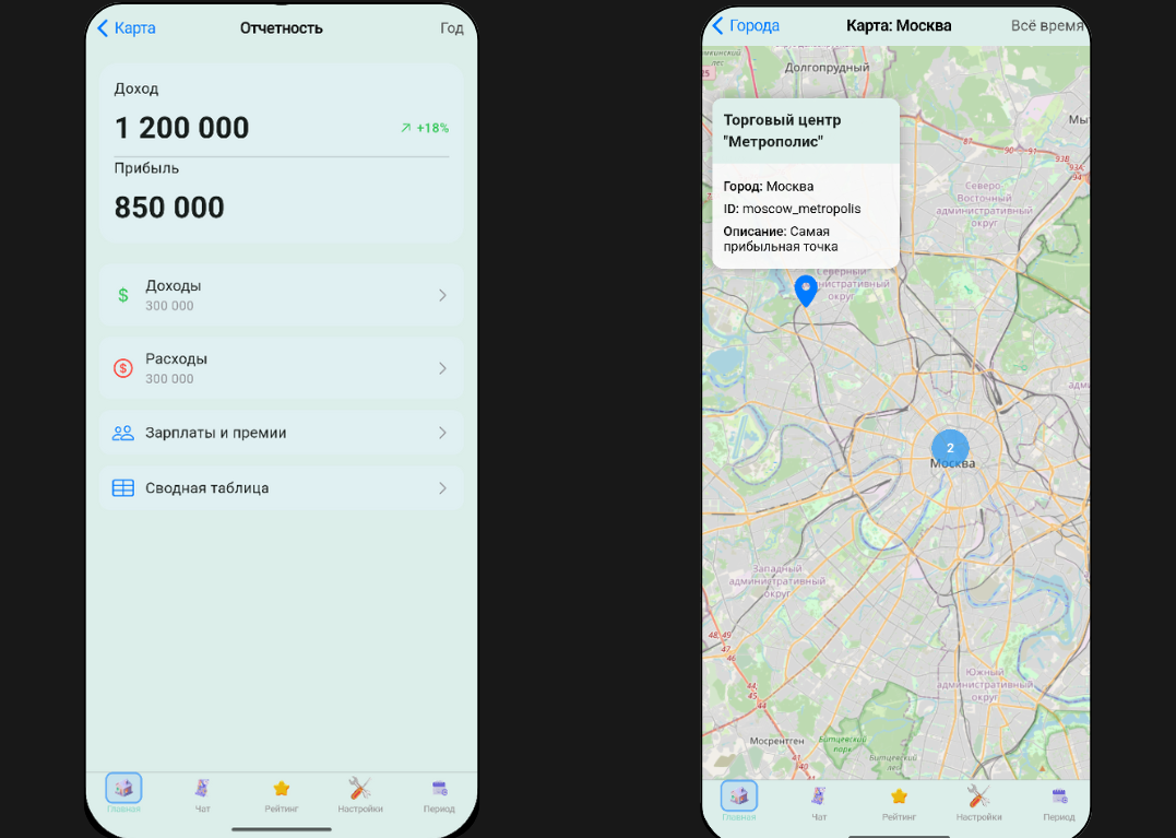 Финансовый учет 'scandere'